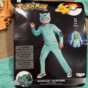 Disguise Pokémon Bulbasaur Costume for Kids - sz 4-6